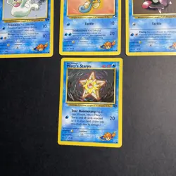 Vintage Pokemon Gym Challenge Misty Lot of 7 Cards MP/LP - Image 4