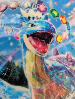 Pokemon TCG Stellar Crown Lapras Official Promo Lenticular Retail Sign 17x24 - Image 5
