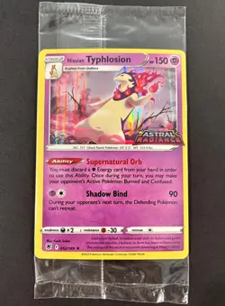 Pokemon Astral Radiance - Hisuian Typhlosion - Stamped Sealed Promo - 052/189 - Image 1