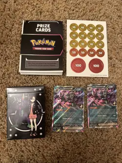Pokemon Marnie Rival Battle Deck Grimmsnarl Ex Deck And Playmat - Image 1