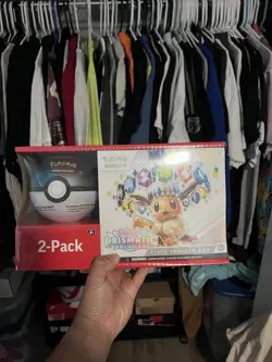 Pokemon Prismatic Evolutions Sam’s Club Bundle (ETB + Pokeball) - Image 1