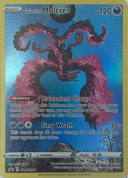 Pokemon SWSH TCG Black Star Promos Galarian Moltres - Image 1