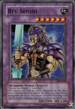 Ryu Senshi - Super Rare LOD-019 - MP - YuGiOh - Image 1