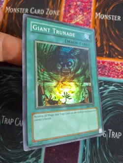 Yu-Gi-Oh! TCG Giant Trunade Magic Ruler MRL-048 Super Rare OG Unlimited LP/MP - Image 2