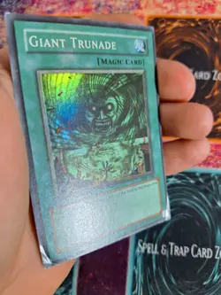 Yu-Gi-Oh! TCG Giant Trunade Magic Ruler MRL-048 Super Rare OG Unlimited LP/MP - Image 4