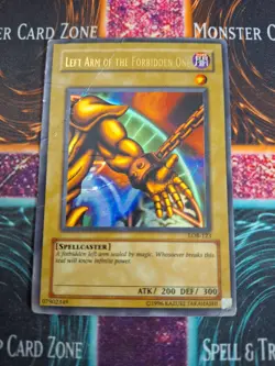 Yu-Gi-Oh! Left Arm of the Forbidden One LOB-123 Ultra Rare OG Unlimited HP - Image 1