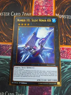 Yu-Gi-Oh! Number 101: Silent Honor ARK PGL2-EN046 Gold Rare 1st Edition NM - Image 1