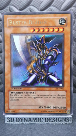 | Yugioh Buster Blader PSV-050 1st Edition Ultra Rare Pharaohs Servant HP 🔥 | - Image 1