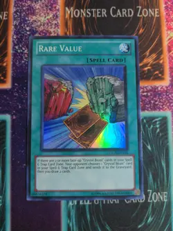 Yu-Gi-Oh! Rare Value LCGX-EN164 Unlimited Super Rare NM - Image 1
