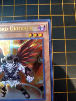 DARKLORD UKOBACK DUSA-EN022 Ultra Rare 1st Ed. YuGiOh! TCG NM With Top Loader - Image 4