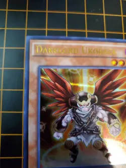 DARKLORD UKOBACK DUSA-EN022 Ultra Rare 1st Ed. YuGiOh! TCG NM With Top Loader - Image 5