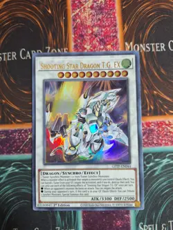 Yu-Gi-Oh! Shooting Star Dragon T.G. EX GFTP-EN044 Ultra Rare 1st Edition NM - Image 1