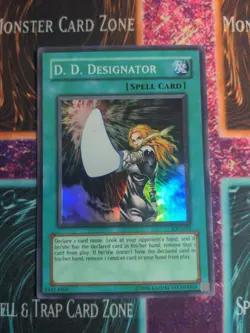 Yu-Gi-Oh! D.D. Designator IOC-039 OG Unlimited Super Rare LP - Image 1