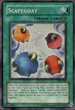 Scapegoat - Super Rare SDJ-041 - HP - YuGiOh - Image 1