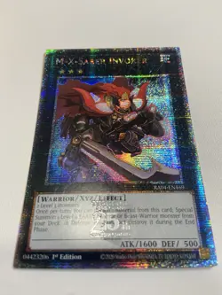 M-X-Saber Invoker RA04-EN169 NM QCR Yugioh - Image 1