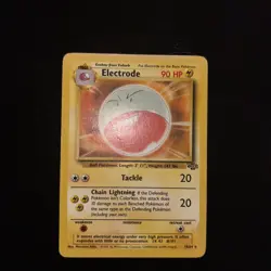 Electrode 18/64 Non Holo Jungle Set Rare Pokemon Card WOTC NM - Image 2