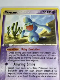 *NM* Wynaut [Non-Holo] 54/100: EX Sandstorm 2003 - Pokemon Card - Image 2