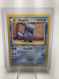 Quagsire 1st Edition 48/64 Neo Revelation WOTC Vintage Pokemon Card NM - Image 1