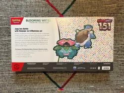 Pokemon Blooming Waters 151 Promo Cards packaging*NO PACKS* - Image 2