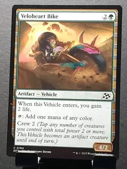 MTG 0184 VELOHEART BIKE Artifact Aetherdrift card⚔NM/MT - Image 1