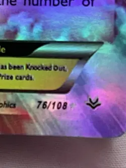 M Rayquaza EX 76/108 LP/EX Holo XY Roaring Skies Pokemon Card 2015 - Image 2
