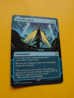 Intruder Alarm. WOT Mythic Enchantment Magic the Gathering Card. - Image 3