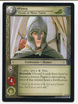 Lord Of The Rings CCG Card SoG 8.P122 Pippin, Guard Of Minas Tirith - Image 1