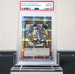 PSA 10 Blue-Eyes White Dragon Ukiyoe Edition 25th Anniversary Yu-gi-oh Card - Image 1