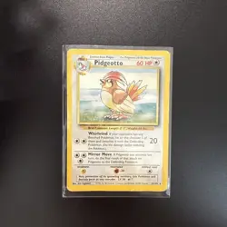 Pidgeotto 22/102 Base Set Pokemon Card - Rare - MP/HP - Image 1