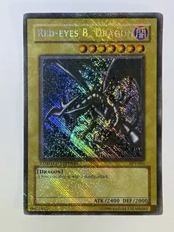 Yu-Gi-Oh! Red-Eyes B. Dragon BPT-005 Reverse Secret Rare Card TCG - Image 3