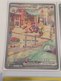 Pokemon Geeta/Giacomo/Teal Mask Ogerpon/Skeledirge SIR Full Art Holo Cards - Image 5