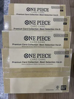 One Piece Card Game Premium Card Collection Best Selection Vol 2 ENGLISH In Hand - Image 1