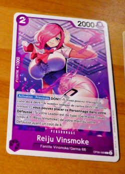 ONE PIECE CARD GAME CARTE FRANCAISE REIJU OP06-068 FR JCC MINT - Image 1