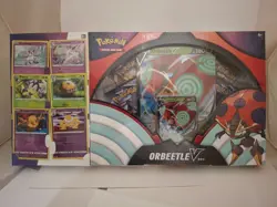 "POKEMON" ORBEETLE V BOX" TCG BOOSTER PACKS TRADING CARDS - Image 1