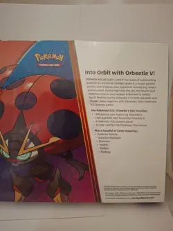 "POKEMON" ORBEETLE V BOX" TCG BOOSTER PACKS TRADING CARDS - Image 2