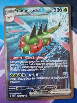 Yanmega EX 228/182 Destined Rivals Sir Full Art Rare Pokemon TCG Card NM-Mint - Image 1