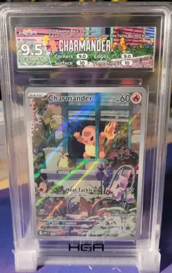 Charmander - 044 (Pokemon Center Exclusive) Scarlet & Violet Promo HGA 9.5! - Image 1