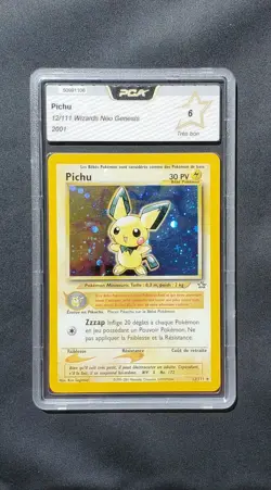 Carte Pokemon Pichu Holo 12/111 - Neo Genesis - FR - PCA 6 - Image 1