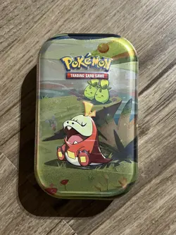 Pokemon TCG Paldea Friends Mini Tin FUECOCO & Smoliv - Image 1
