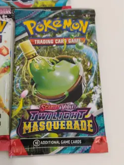 Pokemon Sealed Prismatic Evolutions/Twilight Masquerade Booster Packs - Image 2