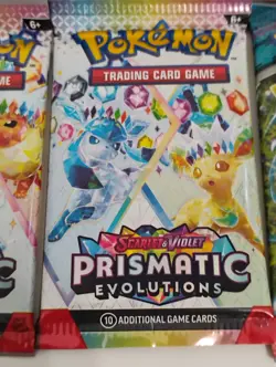 Pokemon Sealed Prismatic Evolutions/Twilight Masquerade Booster Packs - Image 3