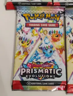 Pokemon Sealed Prismatic Evolutions/Twilight Masquerade Booster Packs - Image 5