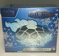 Pokemon TCG S&V Stellar Crown * Factory Sealed * Elite Trainer Box ( ETB ) - Image 1