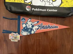 2025 Pokemon World Championships Anaheim Varsity Pikachu Pennant & Tote Bag - Image 2