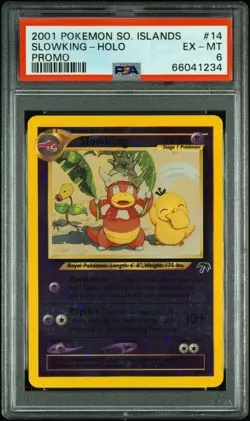 2001 Pokemon Southern Islands Slowking Holo PSA 6 - Image 1