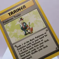 Pokemon TCG - Pokemon Trader 77/102 Base Set Rare WOTC 1999 - EXC - Image 1