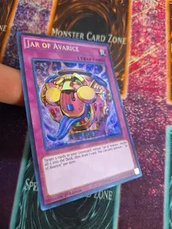 Yu-Gi-Oh! Jar of Avarice MP16-EN033 Secret Rare 1st Edition Near Mint - Image 2