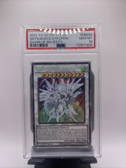 Yu-Gi-Oh Shooting Majestic Star Dragon DAMA-EN039 Secret Rare Card, PSA 10 - Image 1
