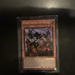 * BLAZING CARTESIA, THE VIRTUOUS * PRISMATIC SECRET RARE MP23-EN162 NM YUGIOH! - Image 1