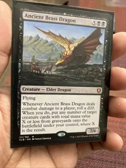 Ancient Brass Dragon Commander Legends: Battle for Baldur's Gate Regular - Image 1